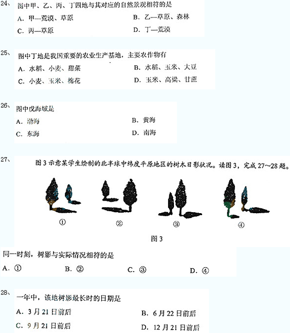 成考高起點(diǎn)真題