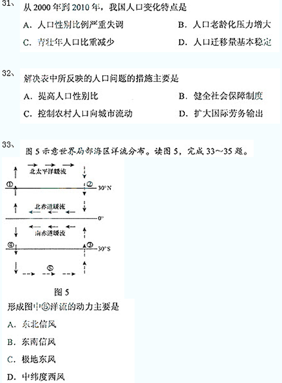 成考高起點真題