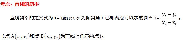 2022年安徽成考高起點(diǎn)《數(shù)學(xué)》重要知識(shí)點(diǎn)